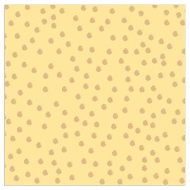 Napkin Dots yellow
