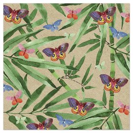 Napkin ORGANICS bamboo butterflies