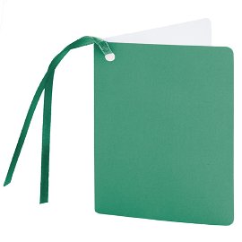 gift tag/5,5x7,5cm/dark green