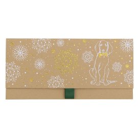 Gift envelope stars dog