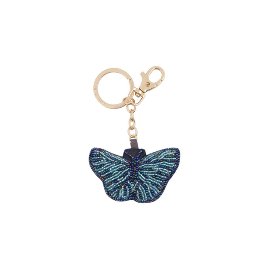Key ring pearls butterfly