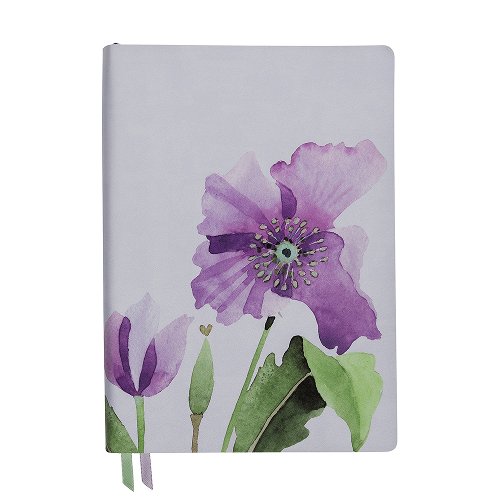 Notebook A5 poppy blossom