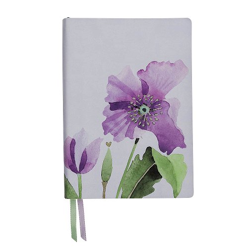 Notebook A5 poppy blossom