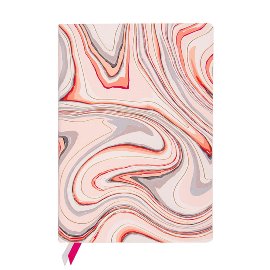 Notebook DIN A5 liquid rose orange