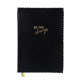 MAJOIE notebook DIN A5 Be the change black