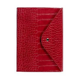 MAJOIE notebook DIN A5 croc red