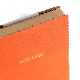 MAJOIE notebook DIN A5 Boss Lady orange
