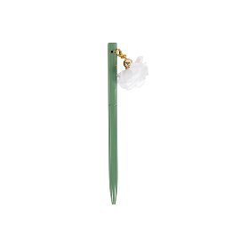 Kugelschreiber Blüte Grün Weiß