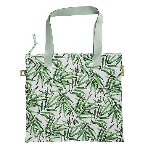 Shopper bamboo green
