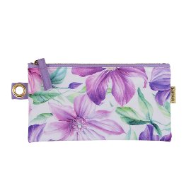 Pouch clematis violet pink
