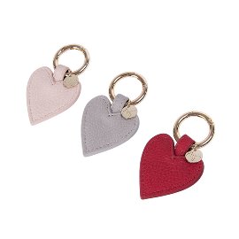 MAJOIE key ring heart taupe