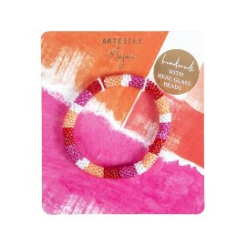 MAJOIE bracelet orange pink