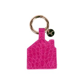 MAJOIE key ring house croc pink