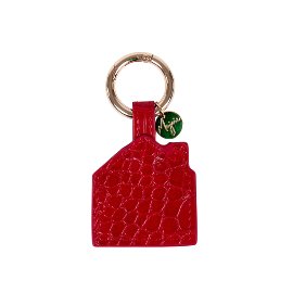MAJOIE key ring house croc red