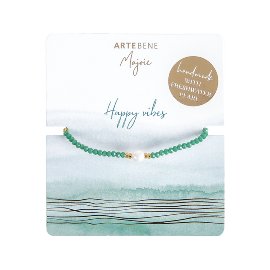 MAJOIE bracelet pearl aqua green