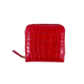MAJOIE wallet croc red