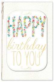 greeting card/foil/bow