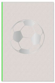 Grußkarte Fussball