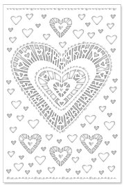 Hochzeitskarte Herzen