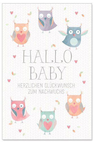 Karte Baby Hallo Baby