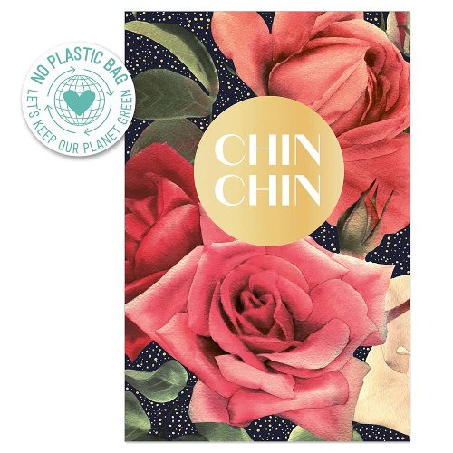 Grußkarte Rosen Chin Chin