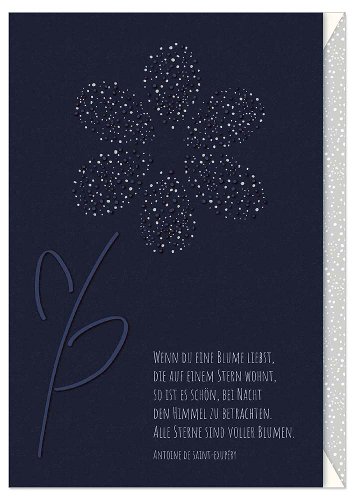 Mourning card flower