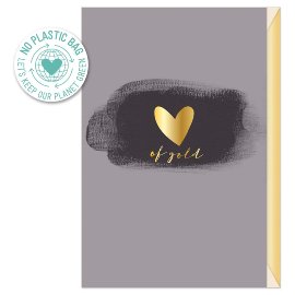 Greeting card heart of gold