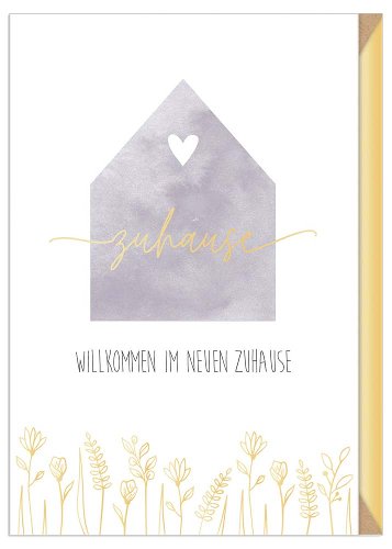 Greeting card Neues Zuhause