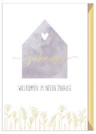 Greeting card Neues Zuhause