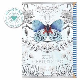 Greeting card buterfly