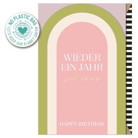 Birthday card Ein Jahr Schöner
