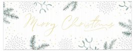 Weihnachtskarte DIN lang Merry Christmas