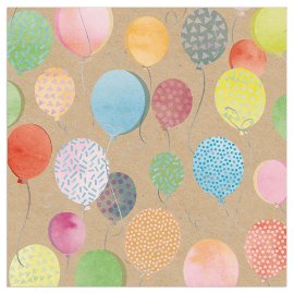 Napkin Organics balloons