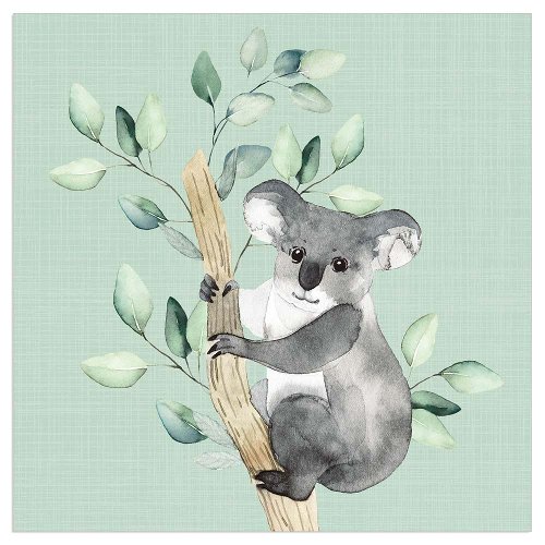 Napkin koala sage