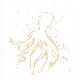 Nakpin octopus white