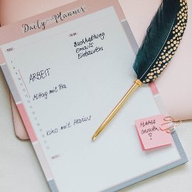 daily planner/16,3x23cm/52 sheets