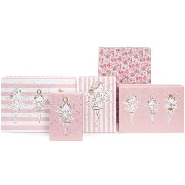 Gift boxes 8 pcs. set fairy flowers