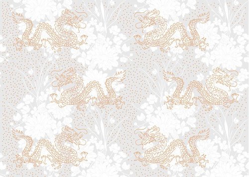 Wrapping paper finest dragon