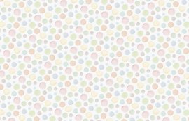 Wrapping paper watercolour dots