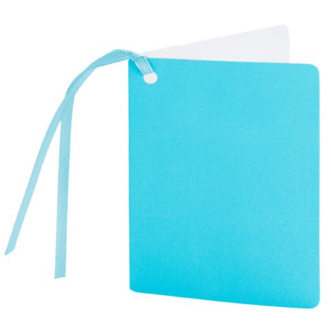 gift tag/5,5x7,5cm/light blue