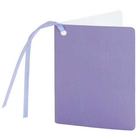 gift tag/5,5x7,5cm/violet