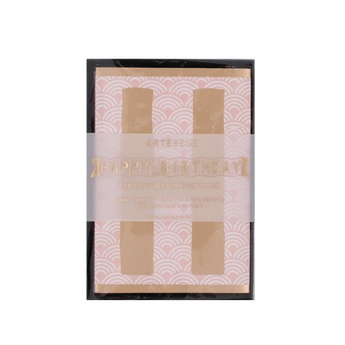 concertina voucher card/1,39m x 9 cm/
