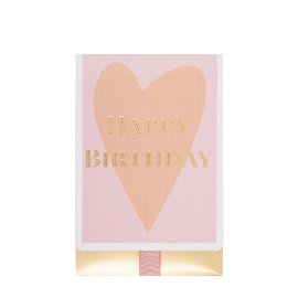 Geschenkumschlag Happy Birthday Rosé B6