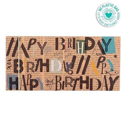 Gift envelope Organics happy birthday