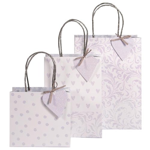 gift bags/triple assorted/18x16x8/