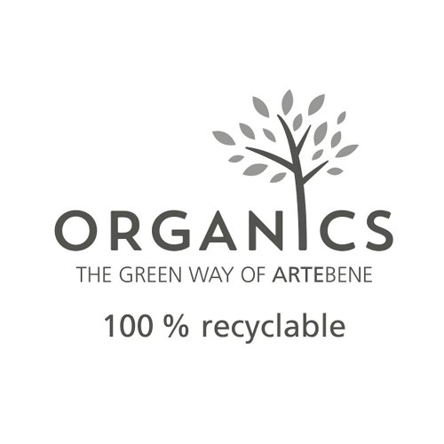 Geschenktaschenset Organics Kraftpapier Botanischer Garten