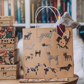 Gift bag ORGANICS dogs