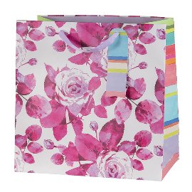 Gift bag XL Colour Blocking Artwork Rose