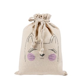 Gift bag cotton ORGANICS kitten