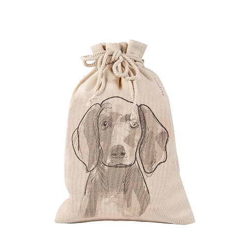 Gift bag cotton ORGANICS dog